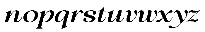 Freight Editorial Light Expanded Italic Font LOWERCASE