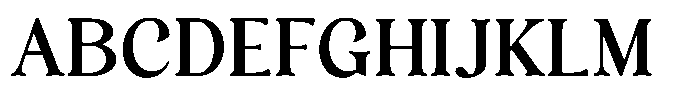 Freight Editorial Regular Font UPPERCASE
