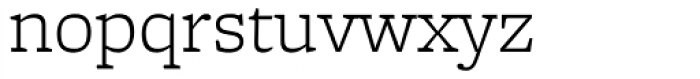 Freight Micro Light Font LOWERCASE