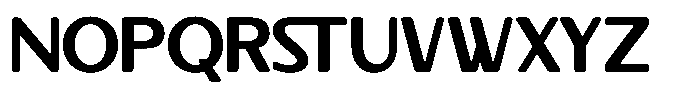 Fremost Light Font LOWERCASE