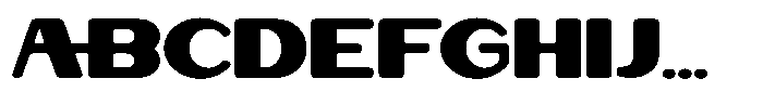 Fremost Wide FONT