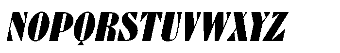 French Display Sans JNL French Display Sans Oblique JNL Regular Font LOWERCASE