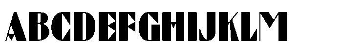 French Display Sans JNL Regular Font UPPERCASE