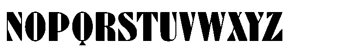 French Display Sans JNL Regular Font UPPERCASE
