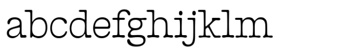 French Typewriter Light FONT
