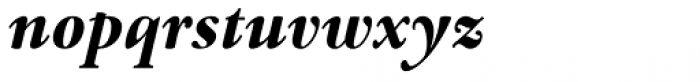 Frenchute Bold Italic Font LOWERCASE