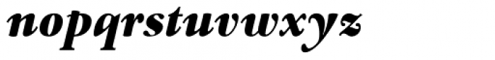 Frenchute Heavy Italic Font LOWERCASE