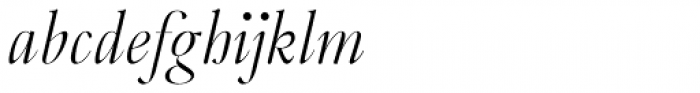 Frenchute High Light Italic Font LOWERCASE