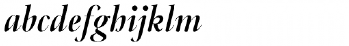 Frenchute High Regular Italic Font LOWERCASE