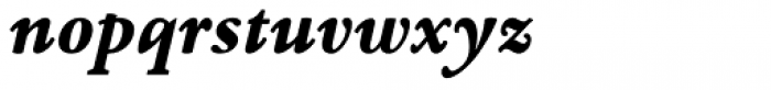 Frenchute Low Bold Italic Font LOWERCASE