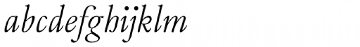 Frenchute Low Light Italic Font LOWERCASE