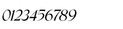 Frenchy Italic Font OTHER CHARS