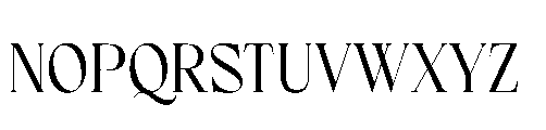 Frenchy Font UPPERCASE