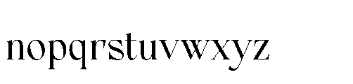 Frenchy Font LOWERCASE