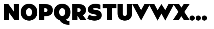 Frescito Black Font UPPERCASE