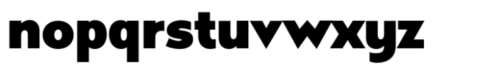Frescito Black Font LOWERCASE