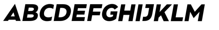 Frescito Bold Italic Font UPPERCASE