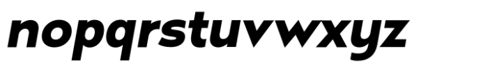 Frescito Bold Italic Font LOWERCASE