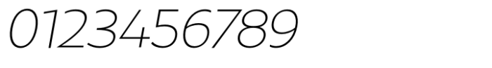Frescito Thin Italic Font OTHER CHARS