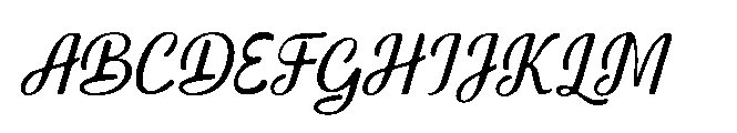 Fresh History Font UPPERCASE