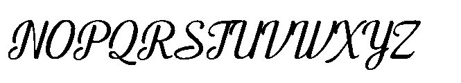 Fresh History Font UPPERCASE