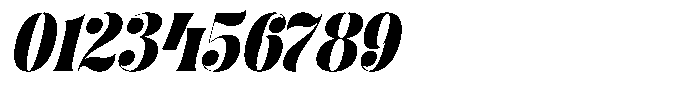 Fresh Kinetic Italic Font OTHER CHARS