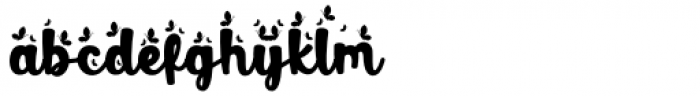 Fresh Spring Butterfly Font LOWERCASE