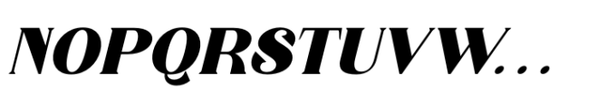 Fresta Rediant Italic Font UPPERCASE