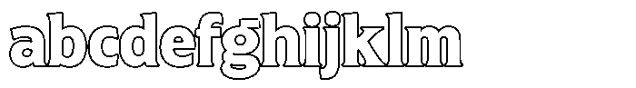 Frestica Outline Regular FONT