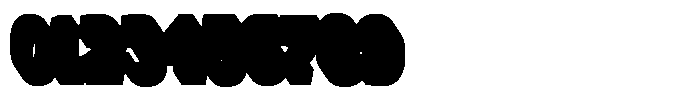 Frestica Retro Slab Extrude Regular Font OTHER CHARS