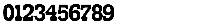 Frestica Retro Slab Regular Font OTHER CHARS