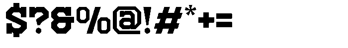 Frestype Atlethic Regular Font OTHER CHARS