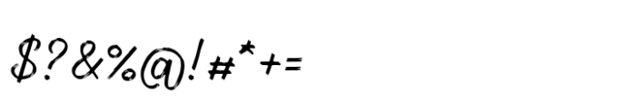 Frictiva Font OTHER CHARS