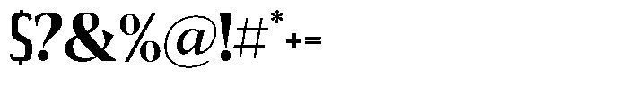 Friday Edition Script Friday Edition Serif Regular Font OTHER CHARS