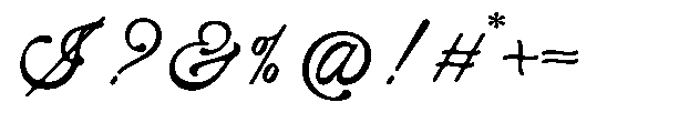 Friday Edition Script Regular Font OTHER CHARS