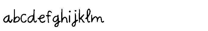Friendly Kids Handwriting FONT