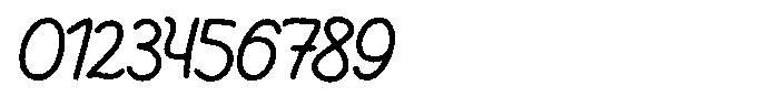 Friendly Note Ink Font OTHER CHARS