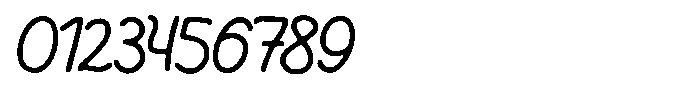 Friendly Note Scratch Font OTHER CHARS