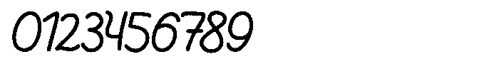 Friendly Note Worn Font OTHER CHARS