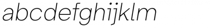Friends Thin Italic Font LOWERCASE