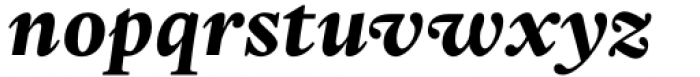 Frigga Black Italic Font LOWERCASE