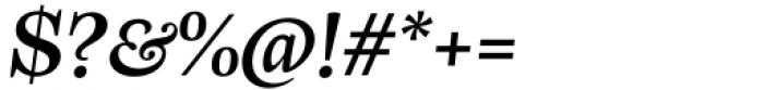 Frigga Bold Italic Font OTHER CHARS