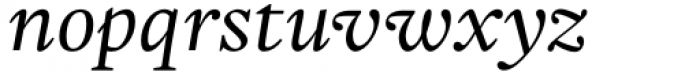 Frigga Deck Italic Font LOWERCASE