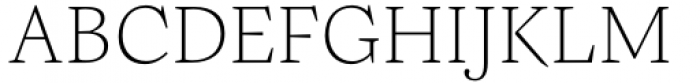 Frigga Extra Light Font UPPERCASE