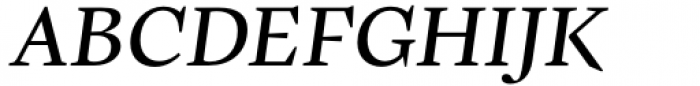 Frigga Medium Italic Font UPPERCASE