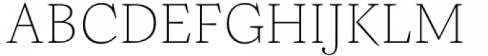 Frigga Thin Font UPPERCASE