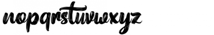 Frigtona Handwritten Font LOWERCASE