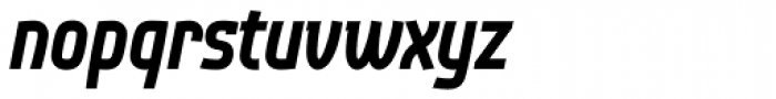 Frio Condensed Bold Italic Font LOWERCASE