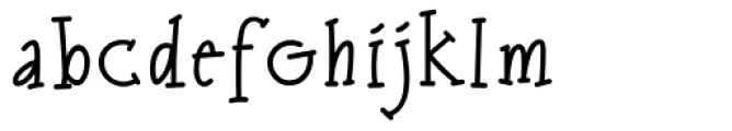 Frisco Serif Font LOWERCASE
