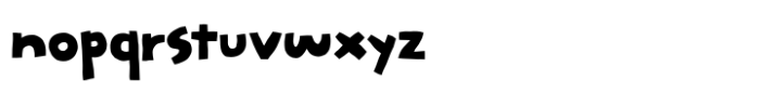 Frisky Tune Regular Font LOWERCASE